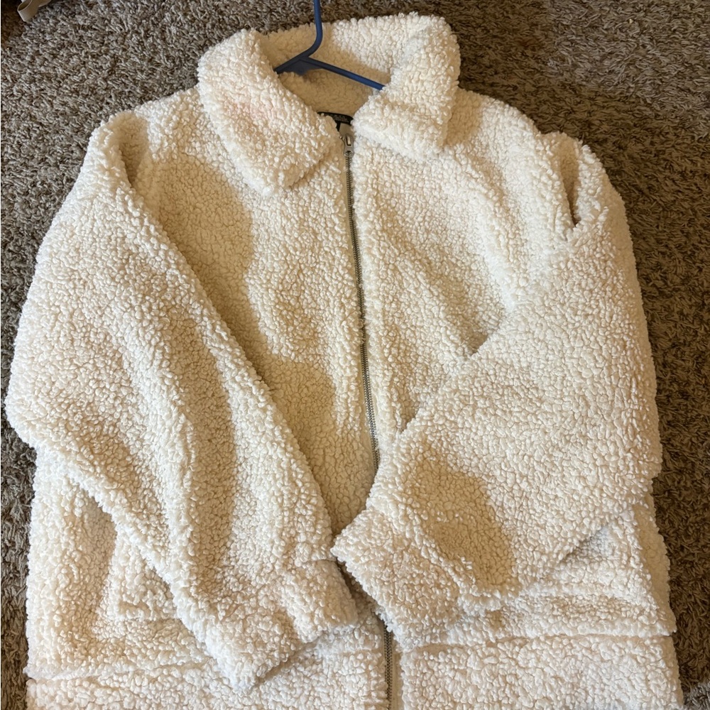 Wild Fable Cream Sherpa Jacket